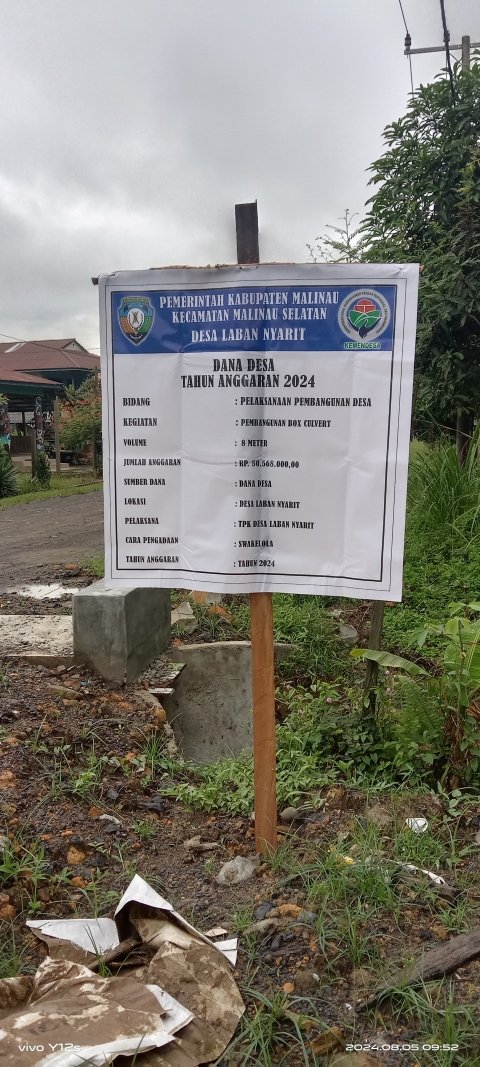 PEMBANGUNAN BOX CALVER
