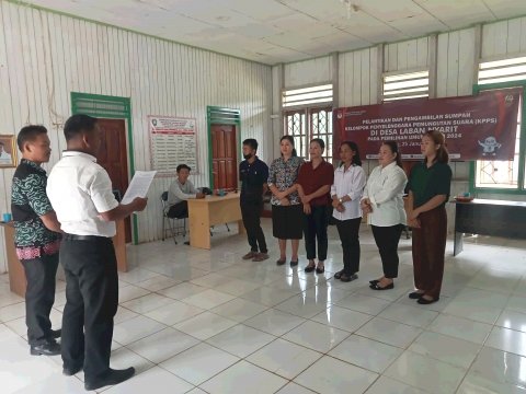 SUMPAH JANJI PANTIA PEMUNGUTAN SUARA